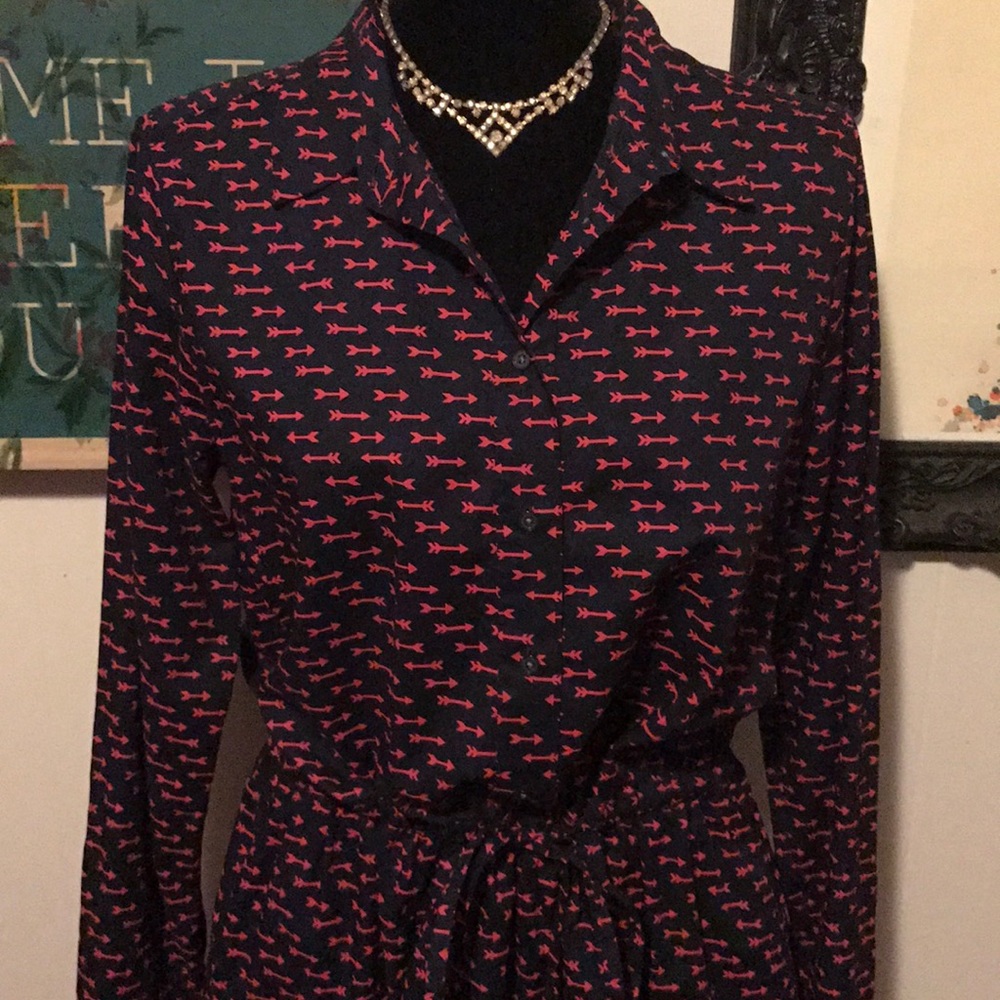 GAP Pink Arrow Dress